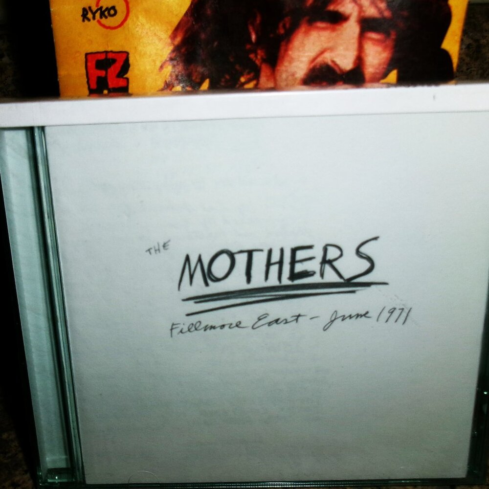 zappa & mothers fillmore east june 1971 sealed remastered cd - mud shark turtles